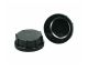 Dop, kunststof, garantie DIN51 zwart