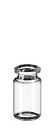 Vial 6ml, ND20 crimp neck, 38.2x22mm, helder glas. VE=100