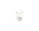 Bekerglas, 50ml, LM, Borosilicaat 3.3 glas