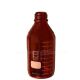 Fles, laboratorium, 1ltr, GL45, amber