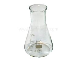 Erlenmeyer, 500ml, wijdmonds, Borosilicaat 3.3 glas