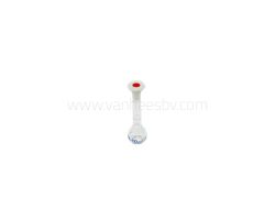 Maatkolf 10ml klasse-A, DURAN met slijpstuk NS10/19  inclusief polyethyleen stop