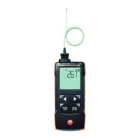 Thermometer Testo 925 voor TE type K