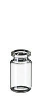 Vial 6ml, ND20 crimp neck, 38.2x22mm, helder glas. VE=100