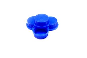 Garantiesluiting, GL54, PP kunststof, blauw