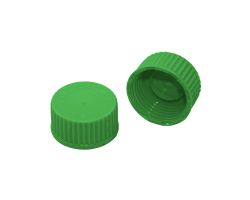 Dop voor laboratoriumfles, GL45, geel