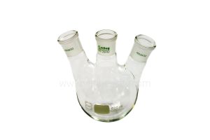 Driehalskolf, 250ml, centraal: NS29/32, zijkant: 2x NS29/32