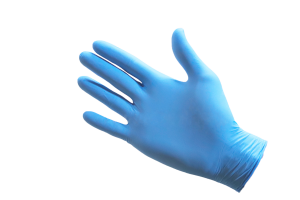 Handschoen nitril, extra dik, ongepoederd, 100st, Large