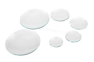 Horlogeglas Ø125mm, kalk-soda glas