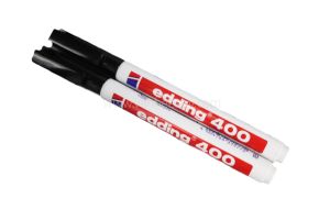 Marker, permanent, zwart, prijs per stuk, minimale afname 10st