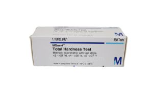 Merckoquant, totale hardheid test, <3->21d°, 100 strips