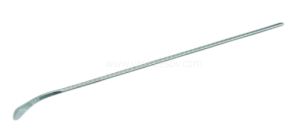 Microspatel, dubbel, rondvorm, 5x185mm, 18/10 RVS