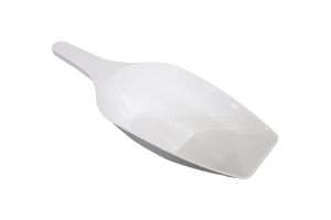 Schep, 1.000ml, 385mm, PP kunststof, wit