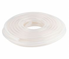 Slang 6x4 mm, siliconen versilic kunststof, prijs per meter