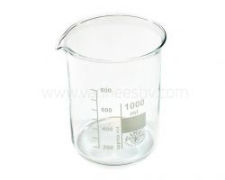 Bekerglas, 1.000ml, LM, Borosilicaat 3.3 glas