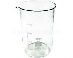 Bekerglas, 5.000ml, LM, Borosilicaat 3.3 glas