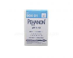 pH indicator strips, Pehanon, pH 1.0-12, 200 strips