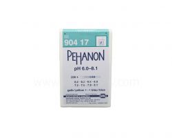 pH indicator strips, Pehanon, pH 6.0-8.1, 200 strips