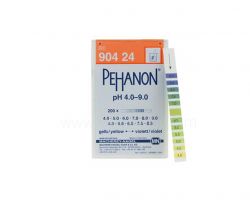 pH indicator strips, Pehanon, pH 4.0-9.0, 200 strips