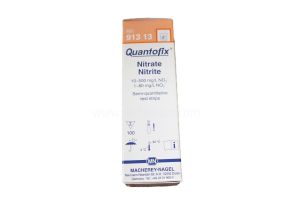 Quantofix, nitraat (10-500mg/l), nitriet (1-80mg/l), 100 strips