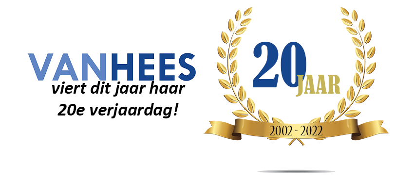 20 Jaar Van Hees - Vooraankondiging