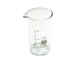 Bekerglas, 400ml, HM, Borosilicaat 3.3 glas