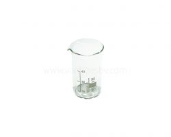 Bekerglas, 50ml, HM, Borosilicaat 3.3 glas
