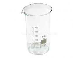 Bekerglas, 800ml, HM, Borosilicaat 3.3 glas