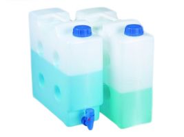 Jerrycan, compact, kunststof, 5 ltr, incl. 3/4